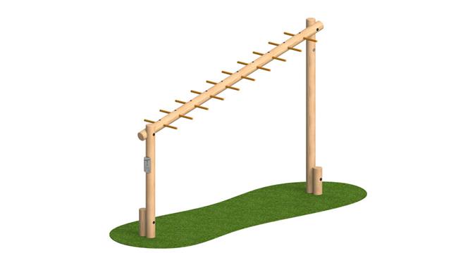 Sloping Monkey Bar